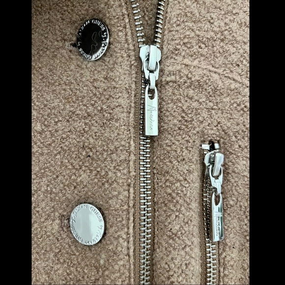 Guess by MARCIANO Wool-Blend Cropped Jacket - Picture 7 of 9